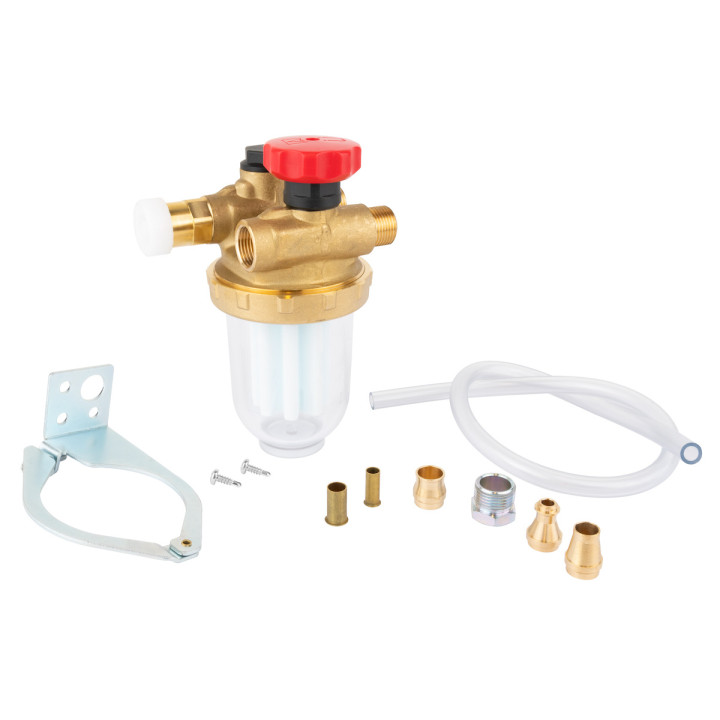 Filtr olejowy jednorurowy z powrotem R 500 Si, z wkładem plastikowym, 210 l/h