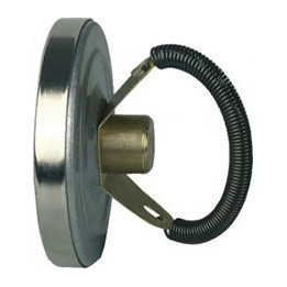 Termometr bimetaliczny przylgowy ATh 63 M, fi63 mm, 0÷60°C, 2x magnes, ax, kl. 2
