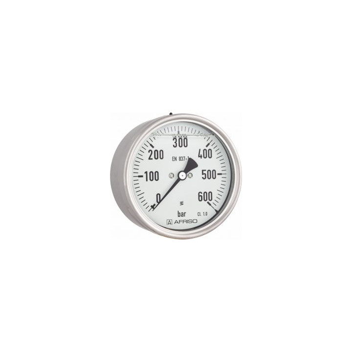 Manometr glicerynowy RF 50 Gly, D711, fi50 mm, 0÷2,5 bar, G1/4", ax, kl. 1,6