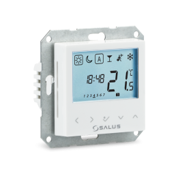 Salus przewodowy, podtynkowy elektroniczny regulator temperatury BTRP230, programowalny, 230 V