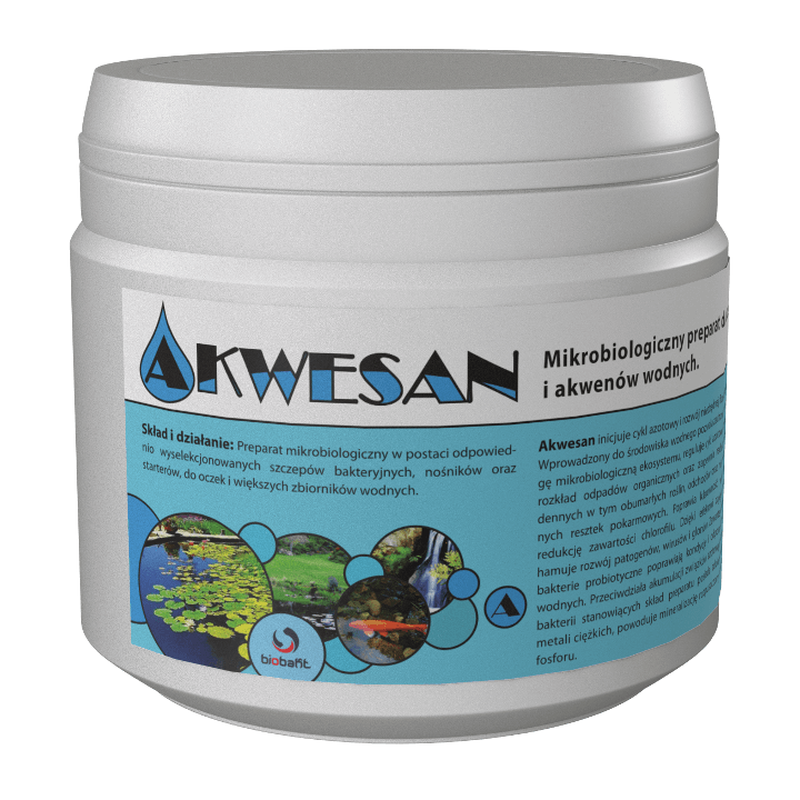 AKWESAN - bakterie do oczek wodnych i stawów (500g)