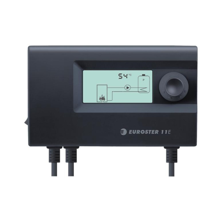 Euroster 11E Sterownik Pompy CO CWU Programowalny Anty Stop LCD