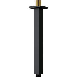 WYLEWKA PRYSZNICOWA SUFITOWA - 250 MM NERO NAC N48K