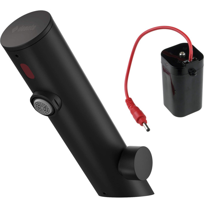 BATERIA UMYWALKOWA BEZDOTYKOWA Z REGULACJĄ TEMPERATURY - 4XAA NERO BQR N29R