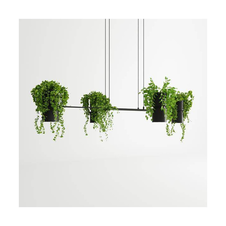Lampa wisząca KUKKIA czarna