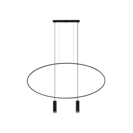 Lampa wisząca HOLAR 2 czarna