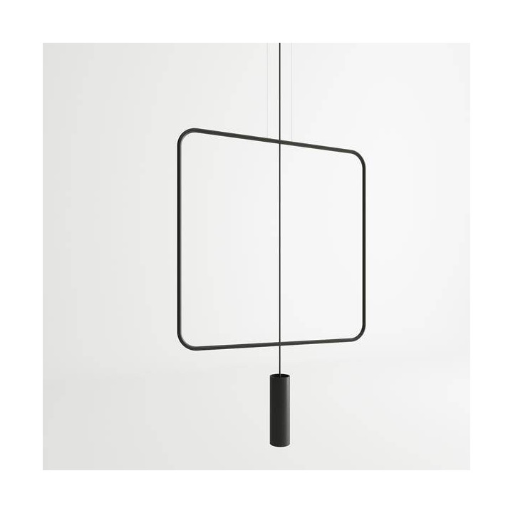 Lampa wisząca RANA 1 czarna
