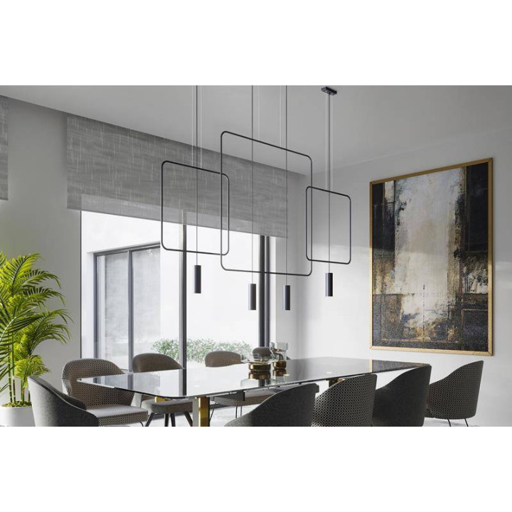 Lampa wisząca RANA 2 czarna
