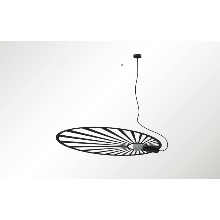 Lampa wisząca LEHDET czarna