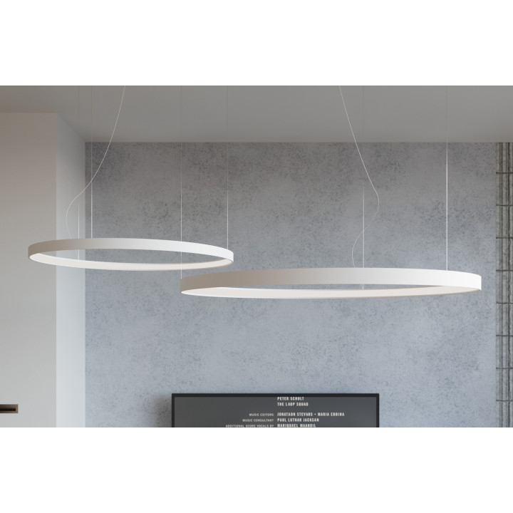 Żyrandol RIO 55 biały LED 3000K