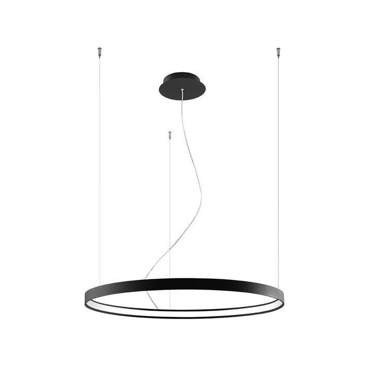 Żyrandol RIO 78 czarny LED 3000K