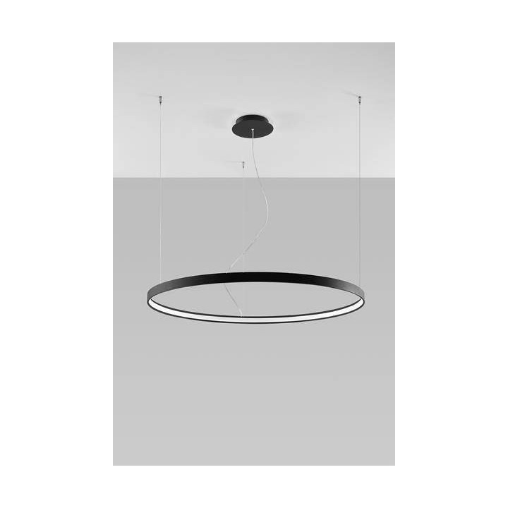 Żyrandol RIO 110 czarny LED 4000K