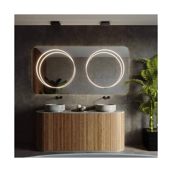 Lampa wisząca RIO 78 czarny LED 4000K