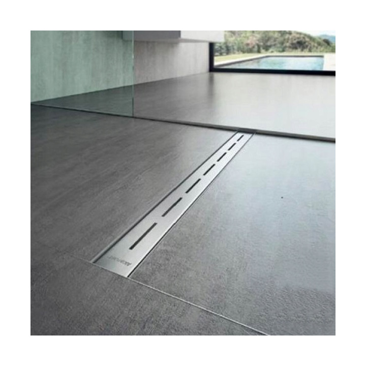 ODPŁYW PODŁOGOWY Z NIERDZEWNYM OBRAMOWANIEM DO RUSZTU PERFOROWANEGO