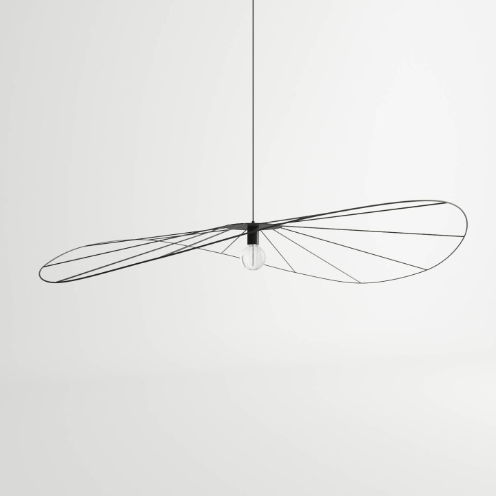Lampa wisząca ESKOLA 140 czarna