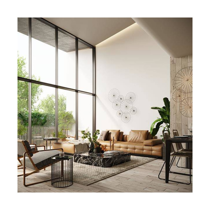 Kinkiet / Plafon SIRKEL 45 czarny