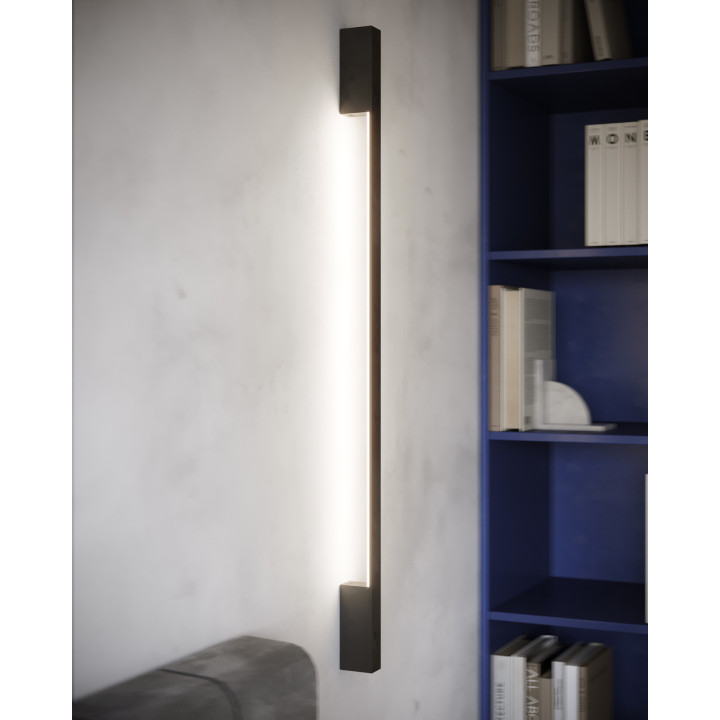 Kinkiet SAPPO L czarny LED 4000K