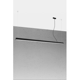 Lampa wisząca PINNE 200 czarna 3000K