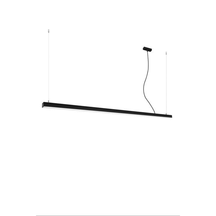 Lampa wisząca PINNE 200 czarna 3000K