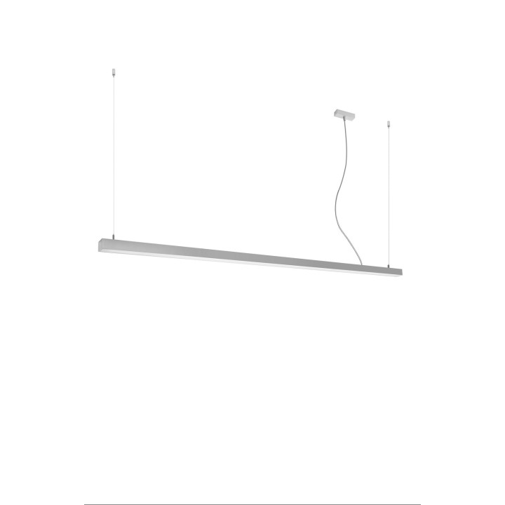 Lampa wisząca PINNE 200 szara 4000K