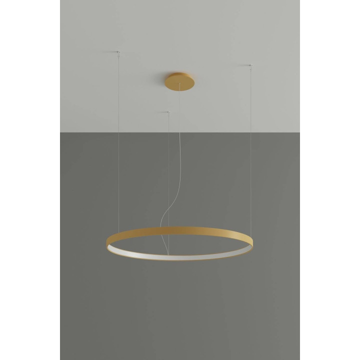 Żyrandol RIO 110 złoty LED 3000K