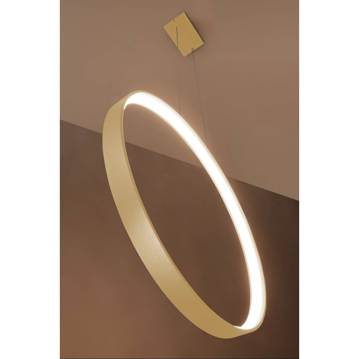 Lampa wisząca RIO 110 złota LED 3000K