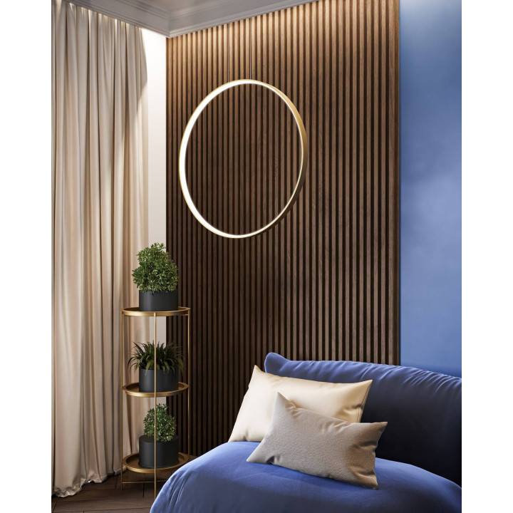 Lampa wisząca RIO 110 złota LED 3000K