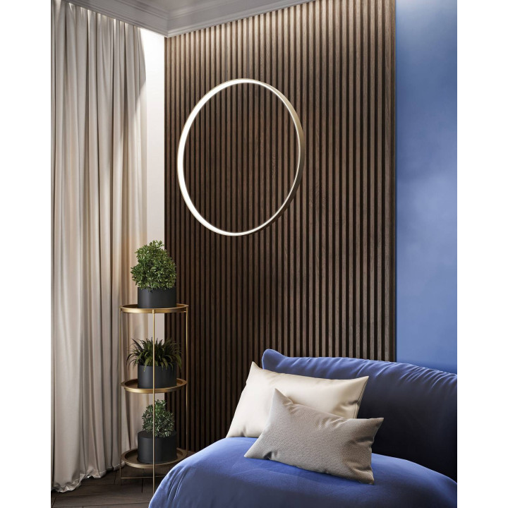 Lampa wisząca RIO 55 złota LED 4000K