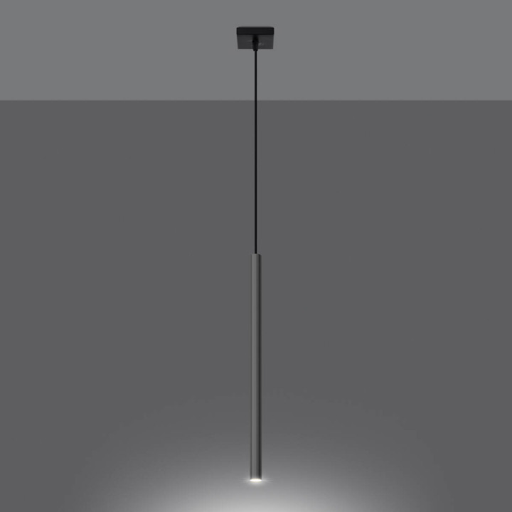 Lampa Wisząca PASTELO 1 chrom