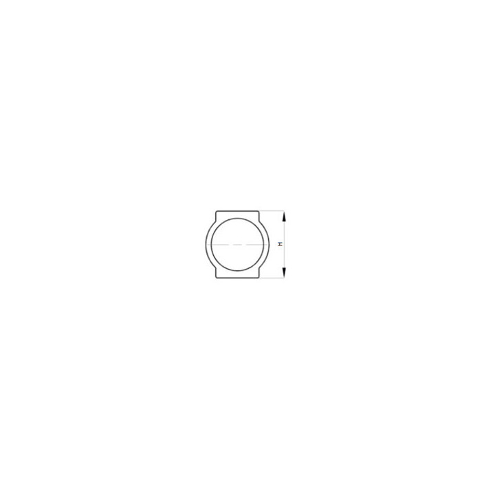 NYPEL DO PRZEPŁYWOMIERZY RKPP_T, 1-2" X 3-4", PROFIL 39 MM