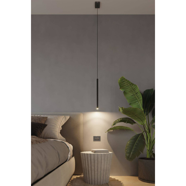 Lampa wisząca PASTELO 5 czarna