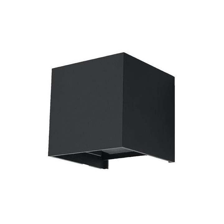 Kinkiet LUCA czarny LED IP54