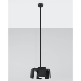 Lampa wisząca TULIP czarny