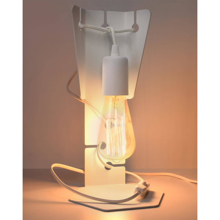 Lampa biurkowa ARBY biała