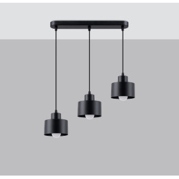 Lampa wisząca SAVAR 3 czarna