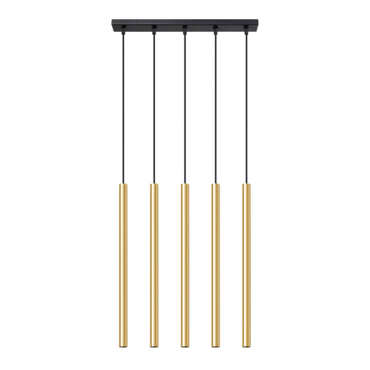 Lampa Wisząca PASTELO 5L złoty połysk