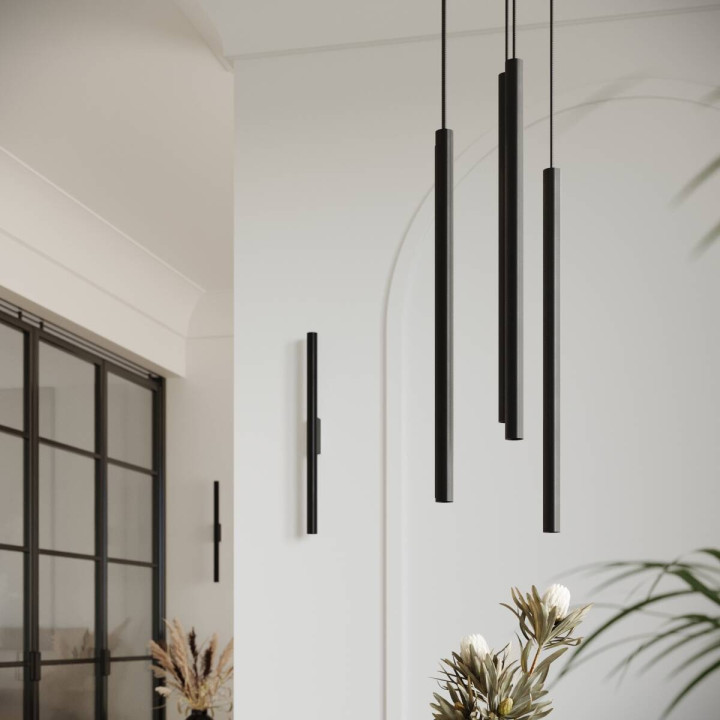 Lampa wisząca PASTELO 2 czarna