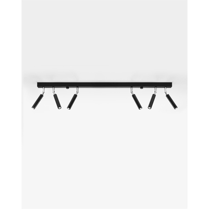 Plafon EYETECH 6 czarny