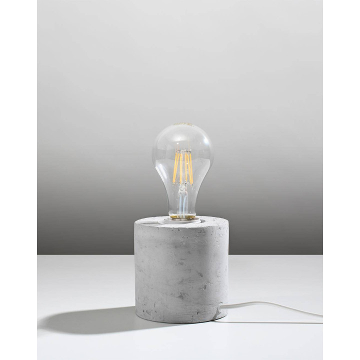 Lampa biurkowa SALGADO beton