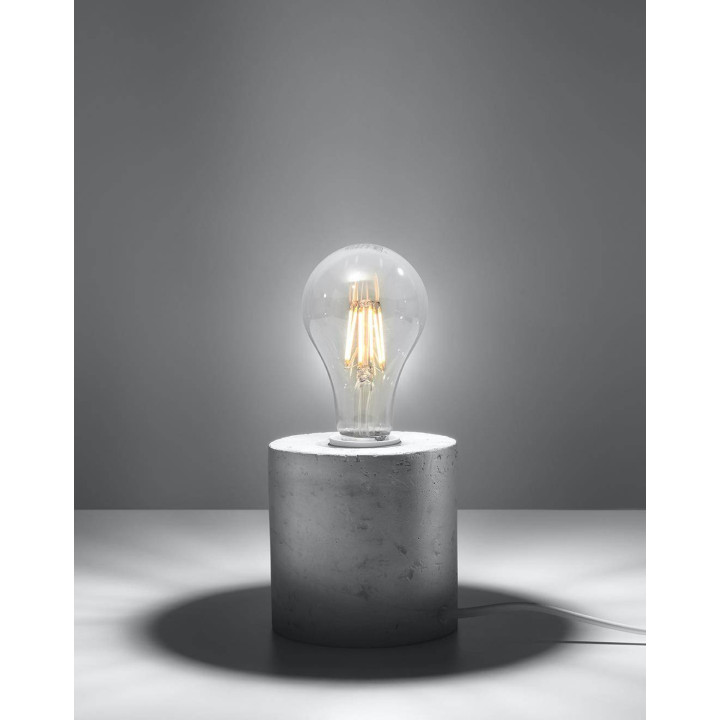 Lampa biurkowa SALGADO beton