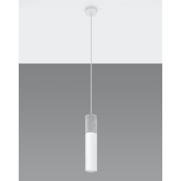 Lampa wisząca BORGIO 1 biały