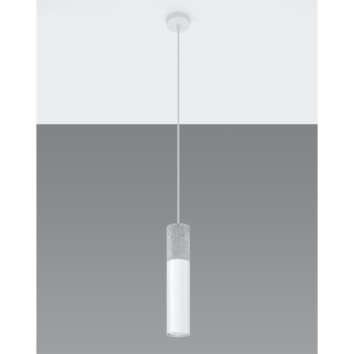 Lampa wisząca BORGIO 1 biały