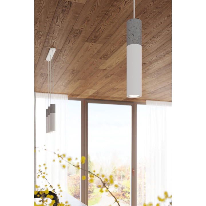 Lampa wisząca BORGIO 3L biały