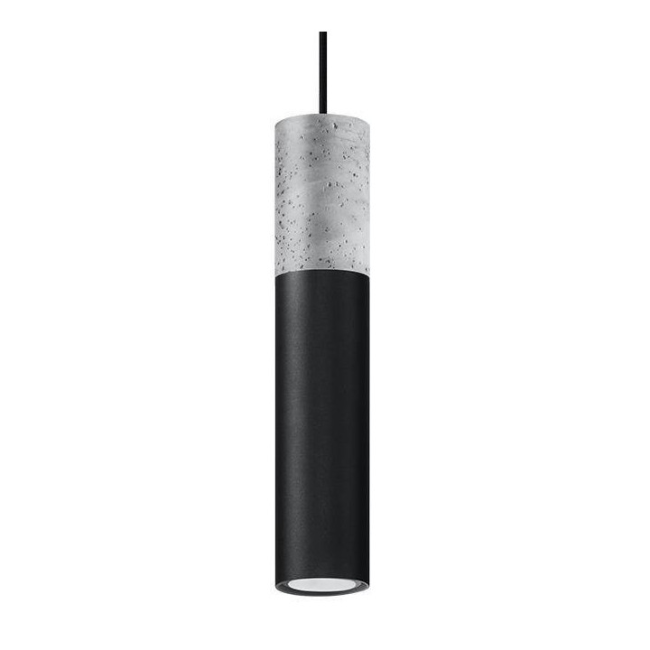 Lampa wisząca BORGIO 1 czarny