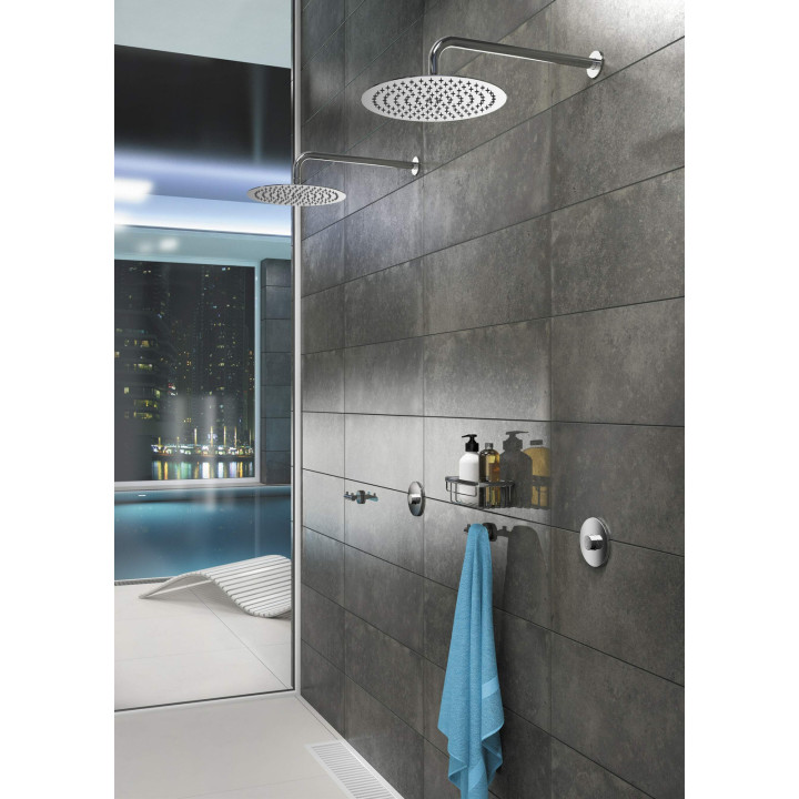 BATERIA PRYSZNICOWA CZASOWA PODTYNKOWA CHROM BBH 048L