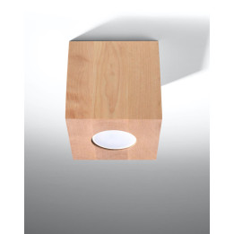 Plafon QUAD naturalne drewno