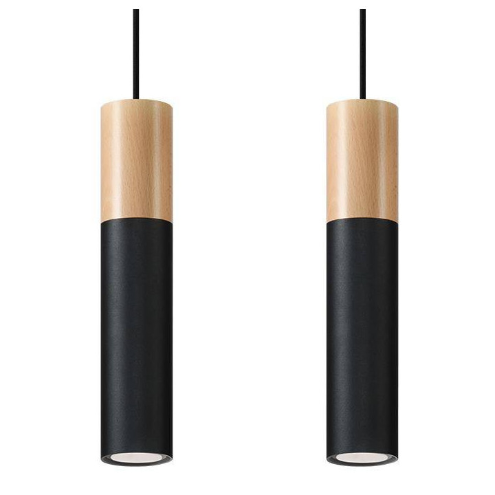 Lampa wisząca PABLO 2 czarna