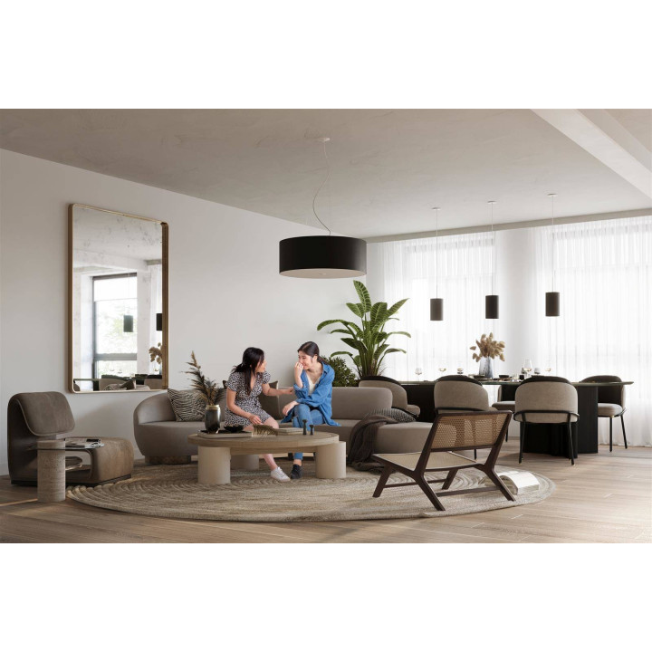 Plafon OTTO 60 czarny