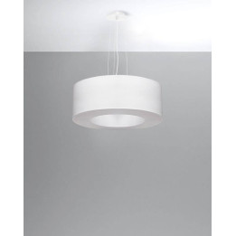 Żyrandol SATURNO 50 biały