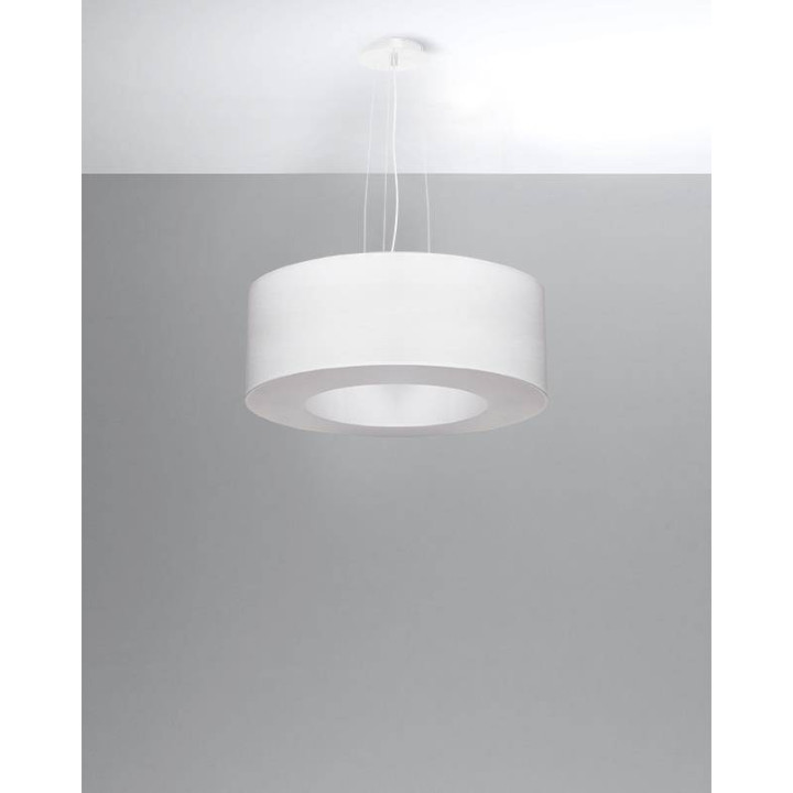 Żyrandol SATURNO 50 biały